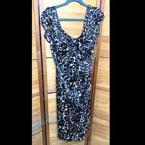 Stop Staring Leopard Wiggle/Pinup Dress